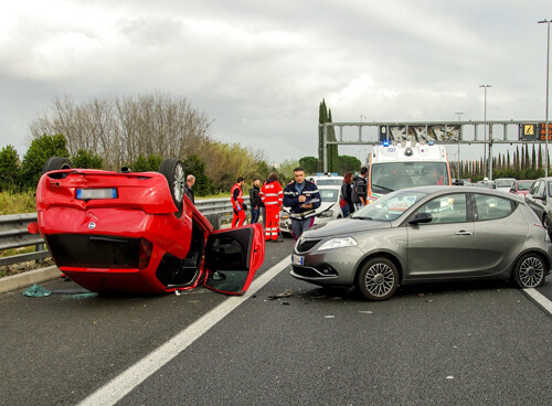 Asistencia a lesionados de tráfico en Almería