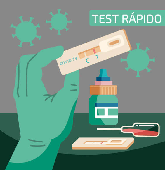 Test rápido de coronavirus en Almería